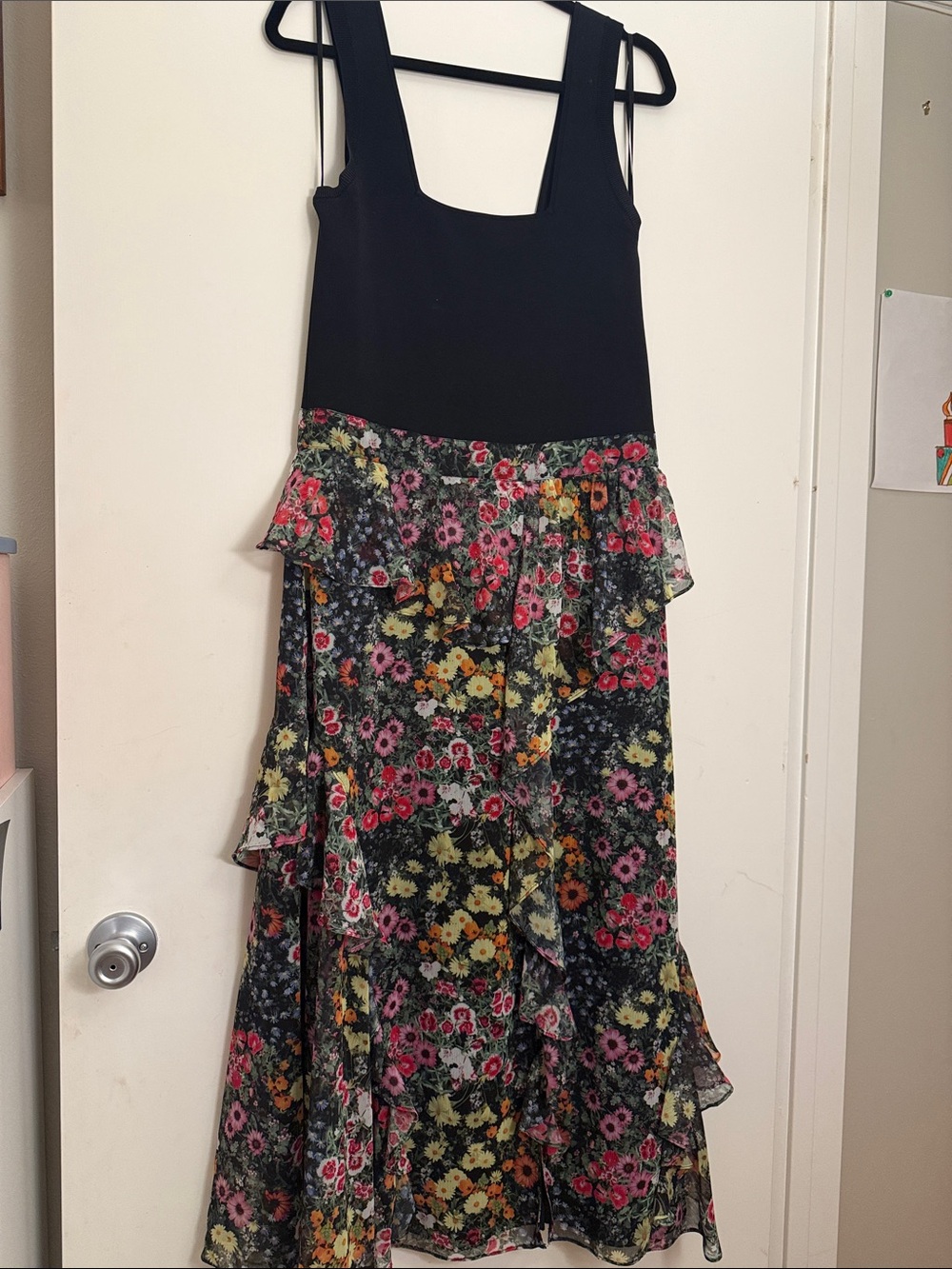 Ted Baker Black Textured Knit Dress size L
